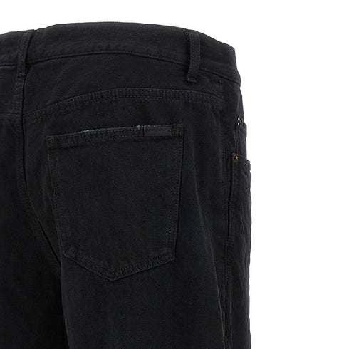 Saint Laurent Long Baggy Denim Jeans
